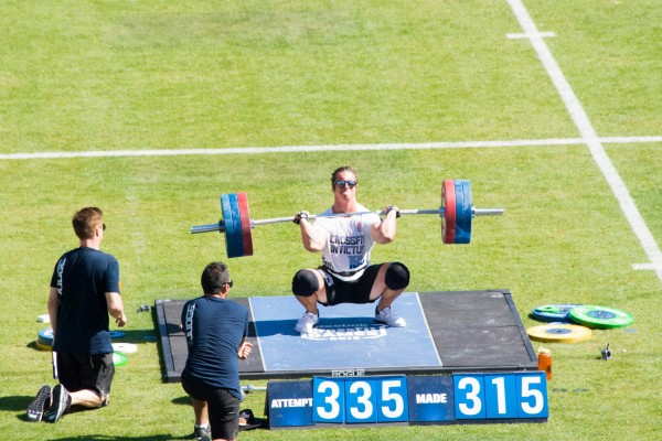 B Miller 335 Clean and Jerk at 2015 Games